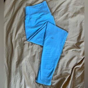 Sky Blue Alo Yoga High Waisted Leggings RN#87370